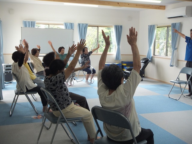 機能訓練の様子